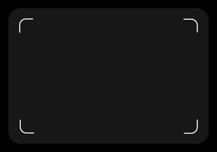 Camera frame for ID capture