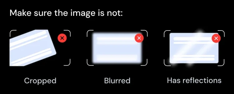 Photo rules: cropped, blurred, reflections
