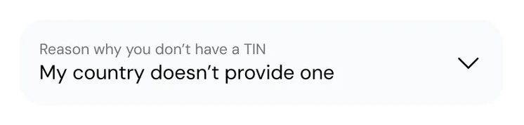 Reason select