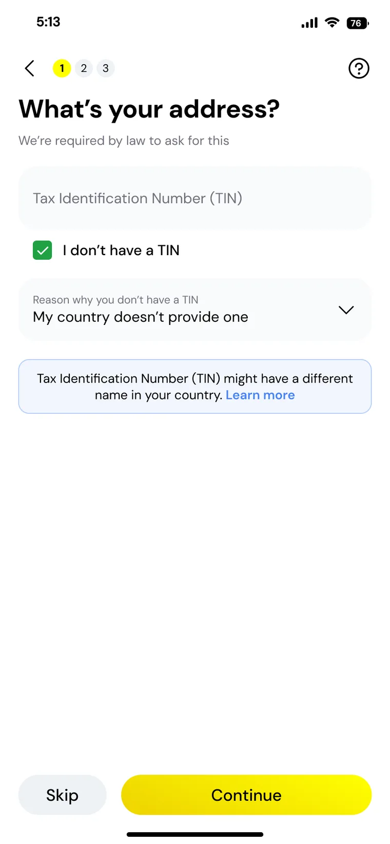 Tax residency